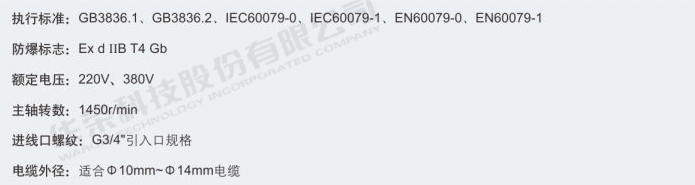 BFS系列防爆壁式排风扇（IIB）4